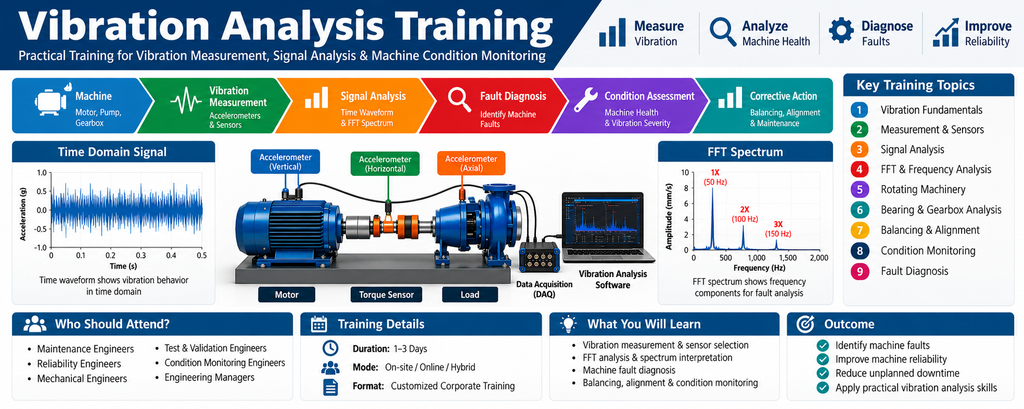 vibration analysis training infographic